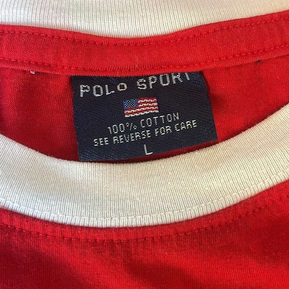 Ralph Lauren Polo Sport Tshirt Vintage - Picture 3 of 3